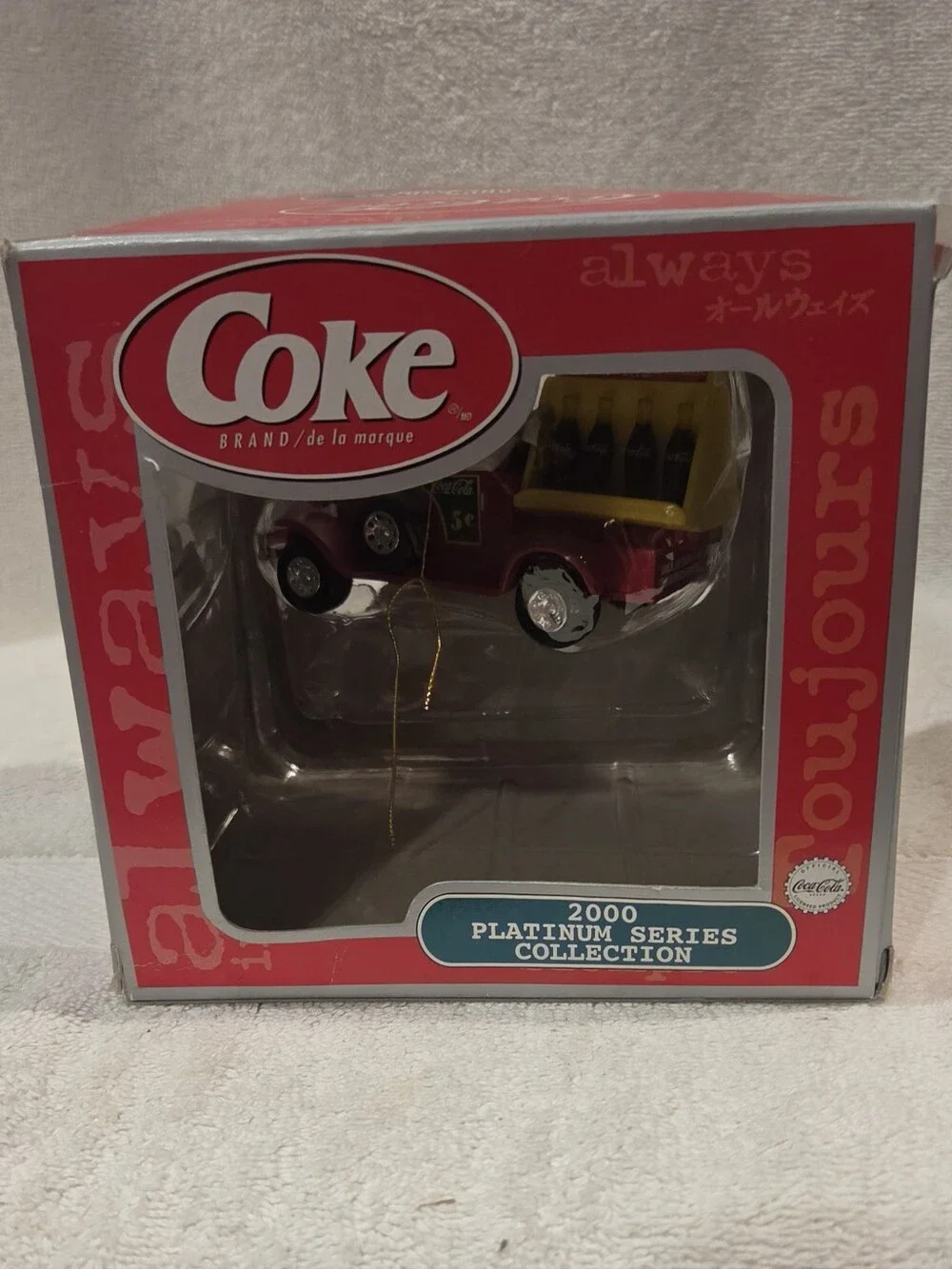 COCA COLA CHRISTMAS ORNAMENT